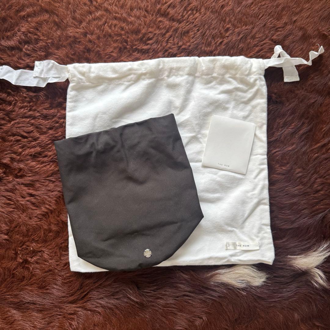 【美品】THE ROW THE ROW sporty ポーチ ダークブラウン