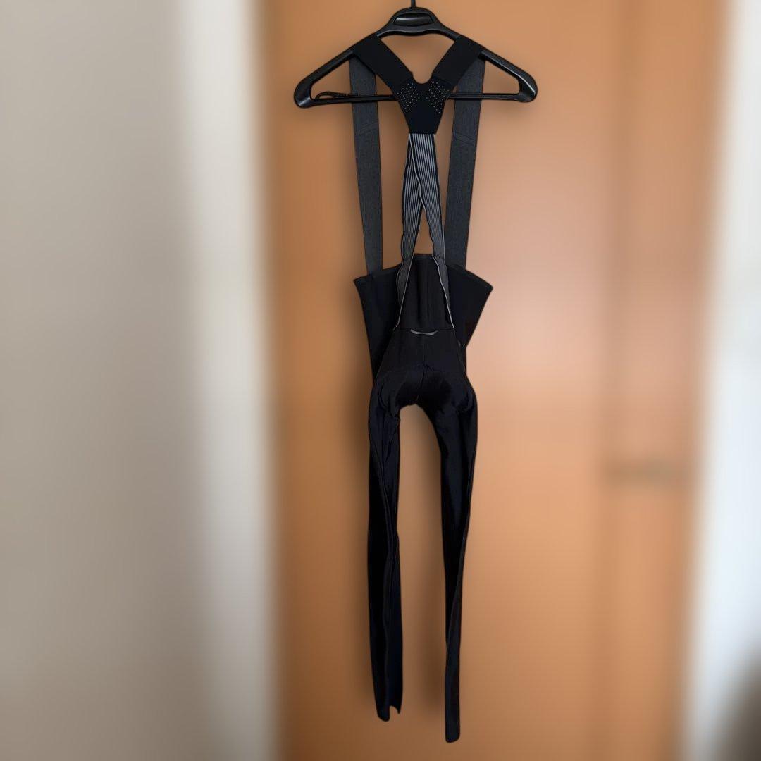 ASSOS XL ビブショーツ春秋用裏起毛黒XL