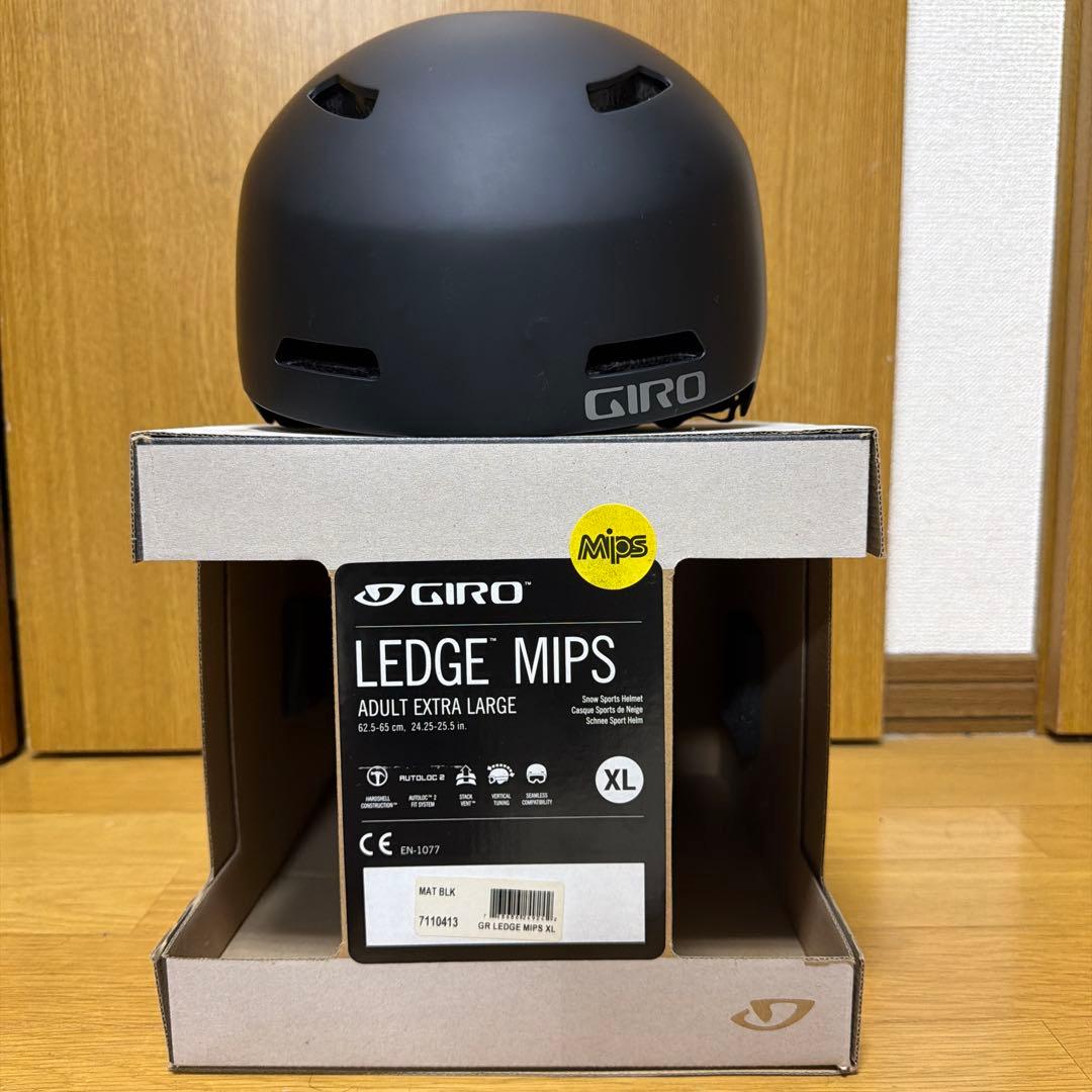 GIROレッジミップス MattBLACK sizeXL