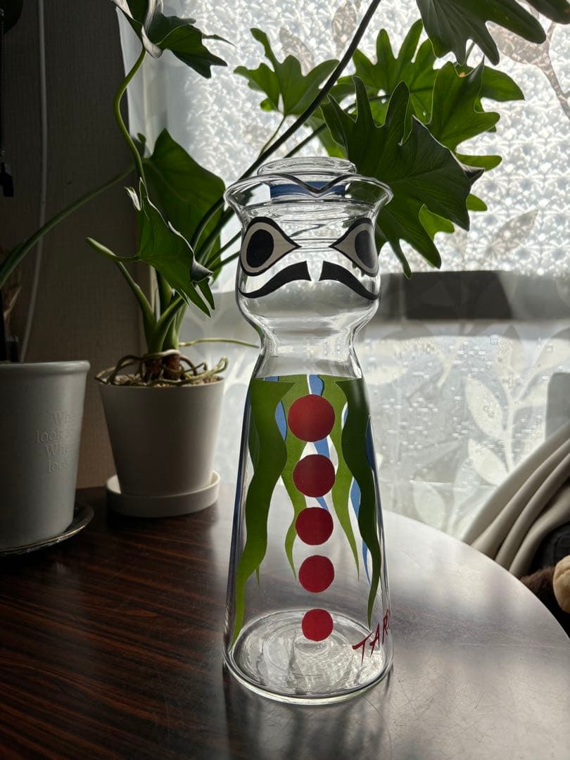 岡本太郎　水差し男爵　ガラス製ピッチャー