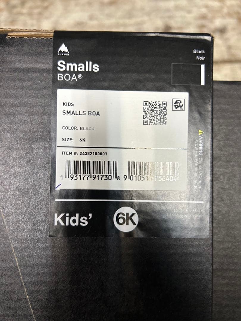 【新品】キッズ BURTON Smalls BOA 24-25モデル 24cm
