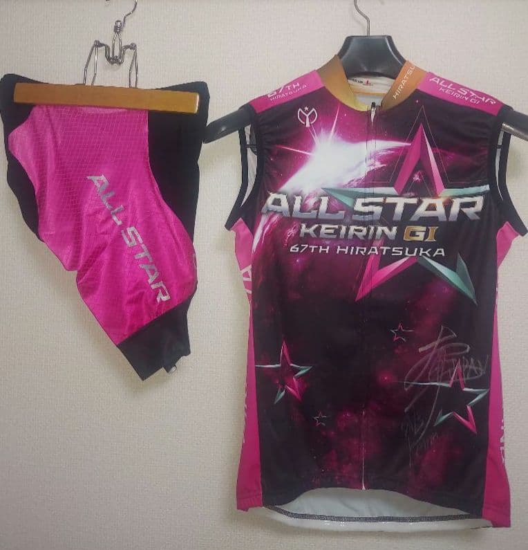 太田りゆ　サイン入り　ウェア　6７回オールスター競輪　ガールズ競輪　KEIRIN