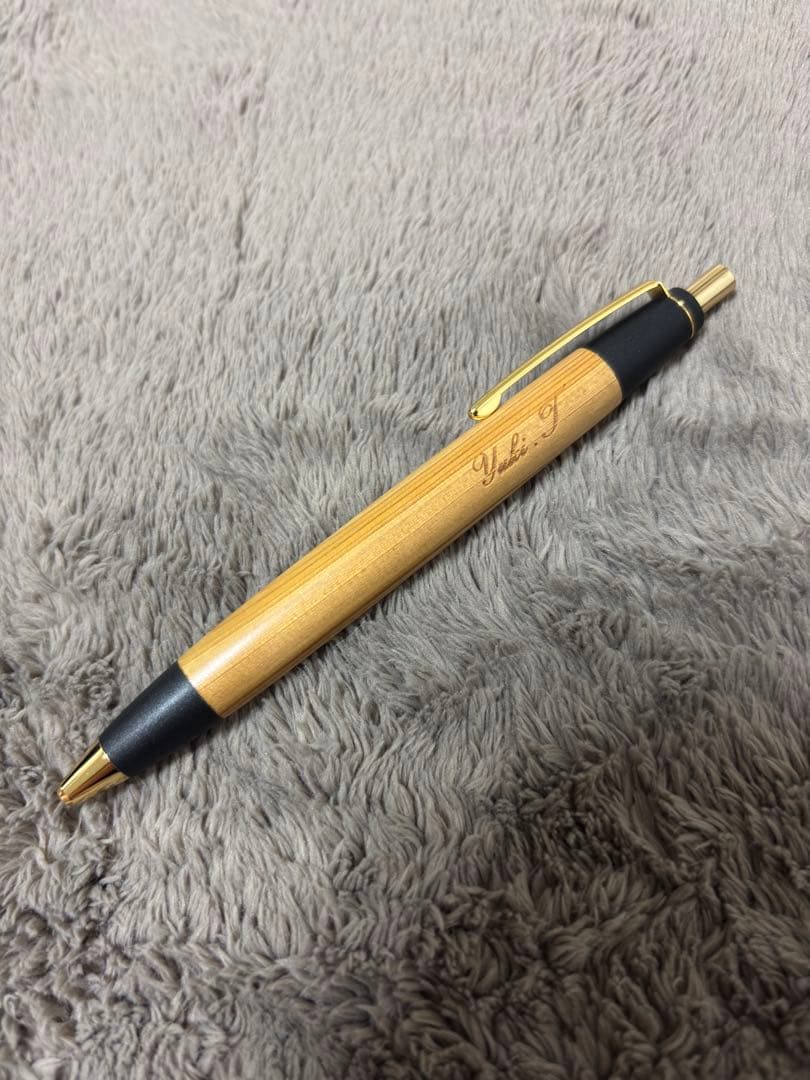 さんかんしおん　野原工芸　檜　ボールペン