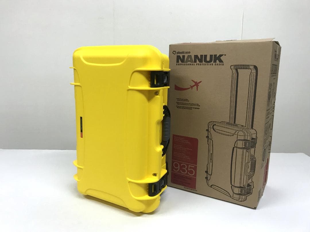未使用品　NANUK ナヌーク935　防水ハードケース　NK935Y　イエロー