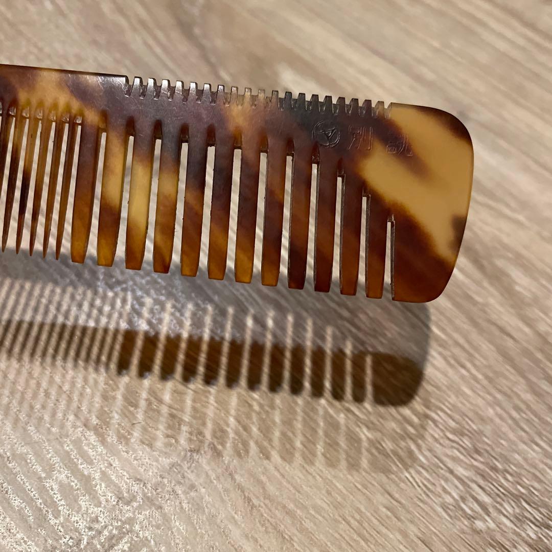 本鼈甲　マルヤ　櫛　16目　中荒
