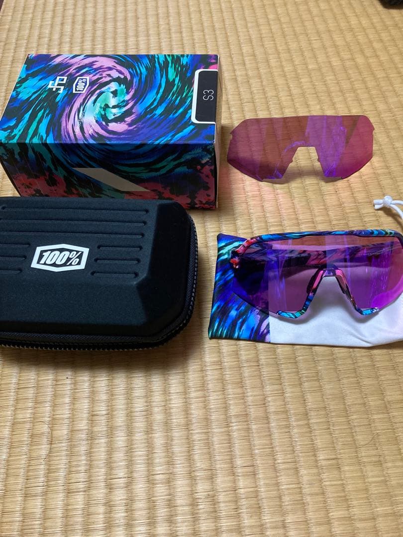 ワンハンドレッド　サングラス　サガンモデル　100% 新品スペアレンズ付き