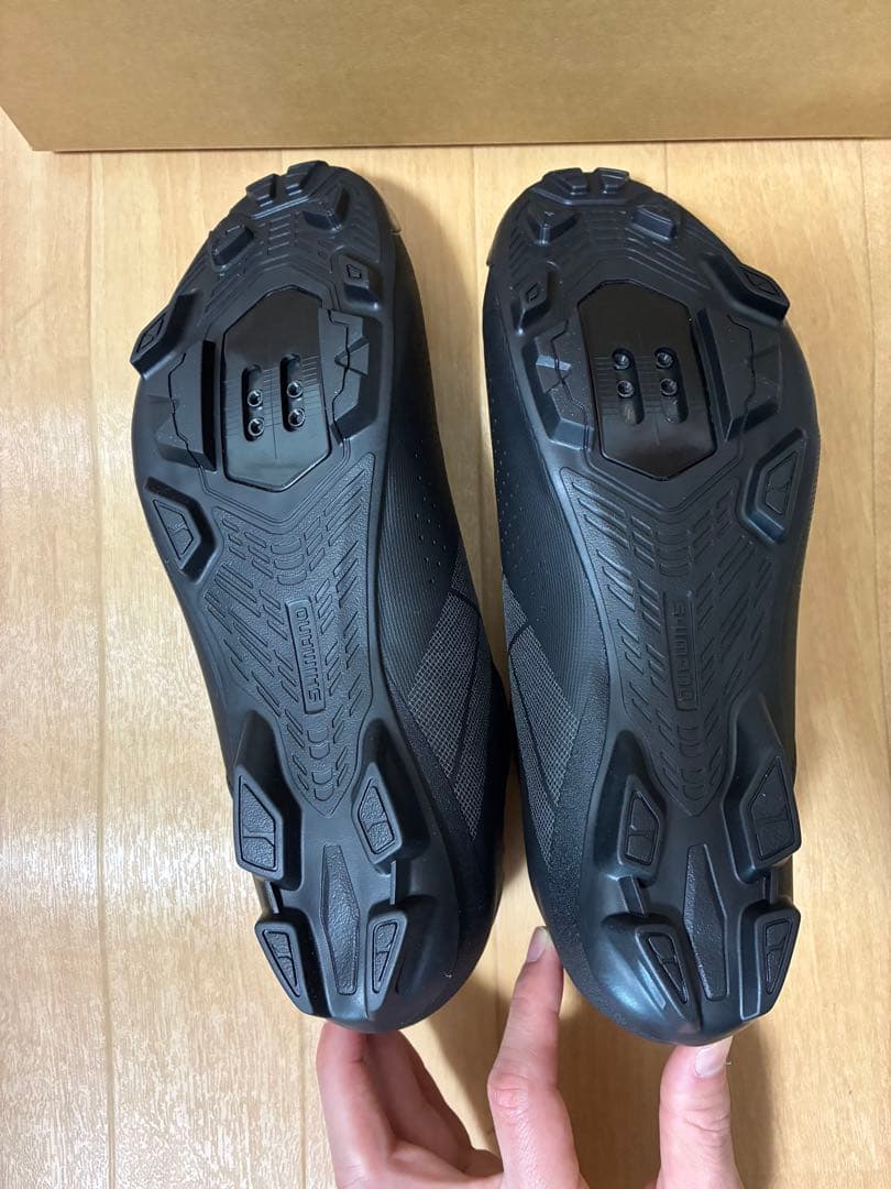 【新品未使用】SHIMANO XC3 ブラック シューズ 44