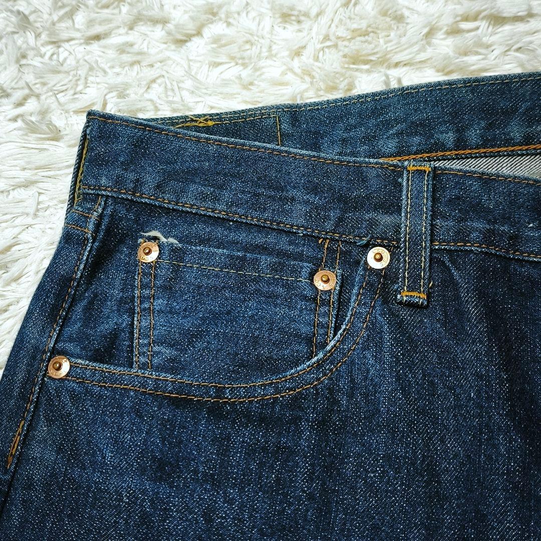 リーバイス 50S-XX 日本製 ビッグE 赤耳 復刻 革パッチ