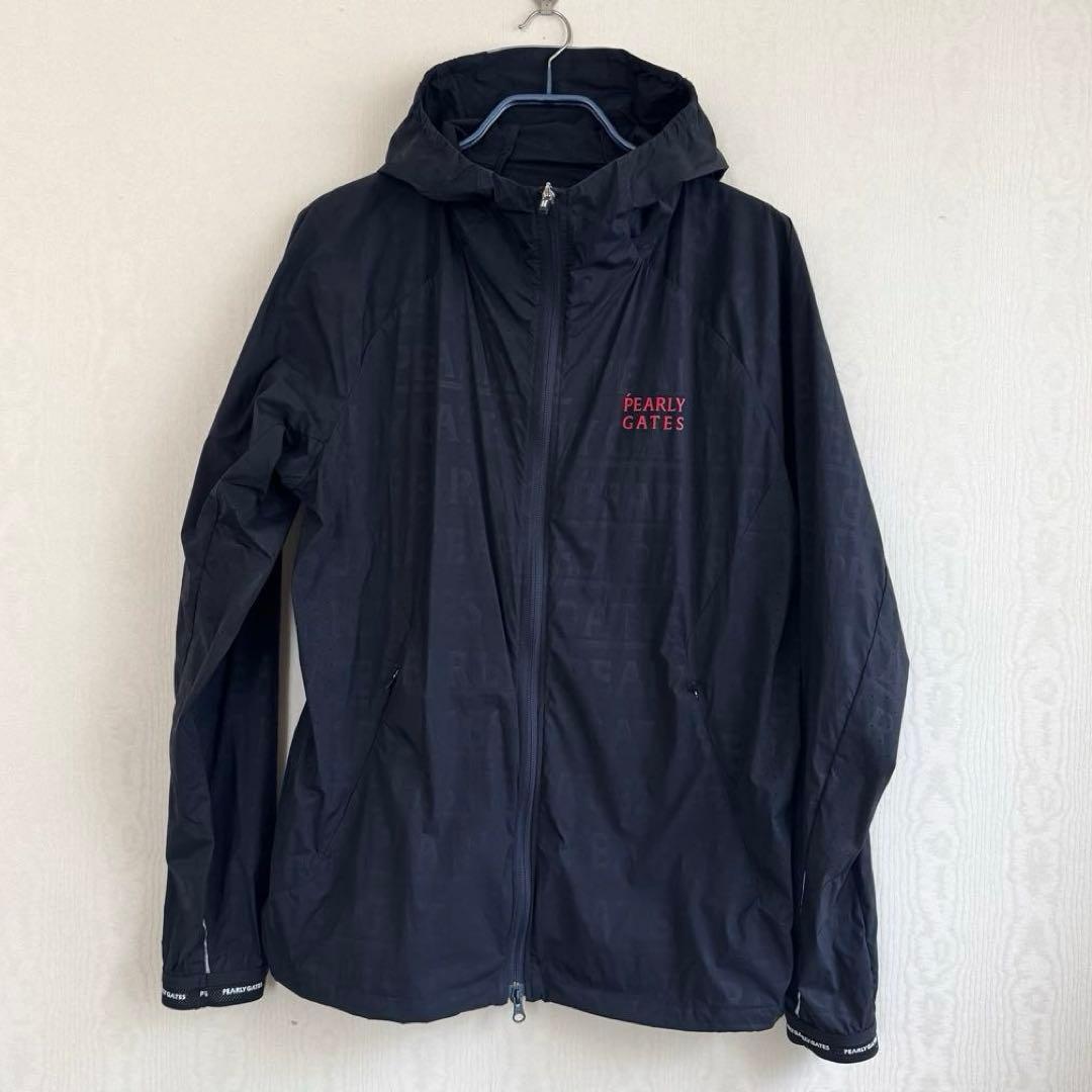 ★美品★パーリーゲイツ フード付きブルゾン ブラック6