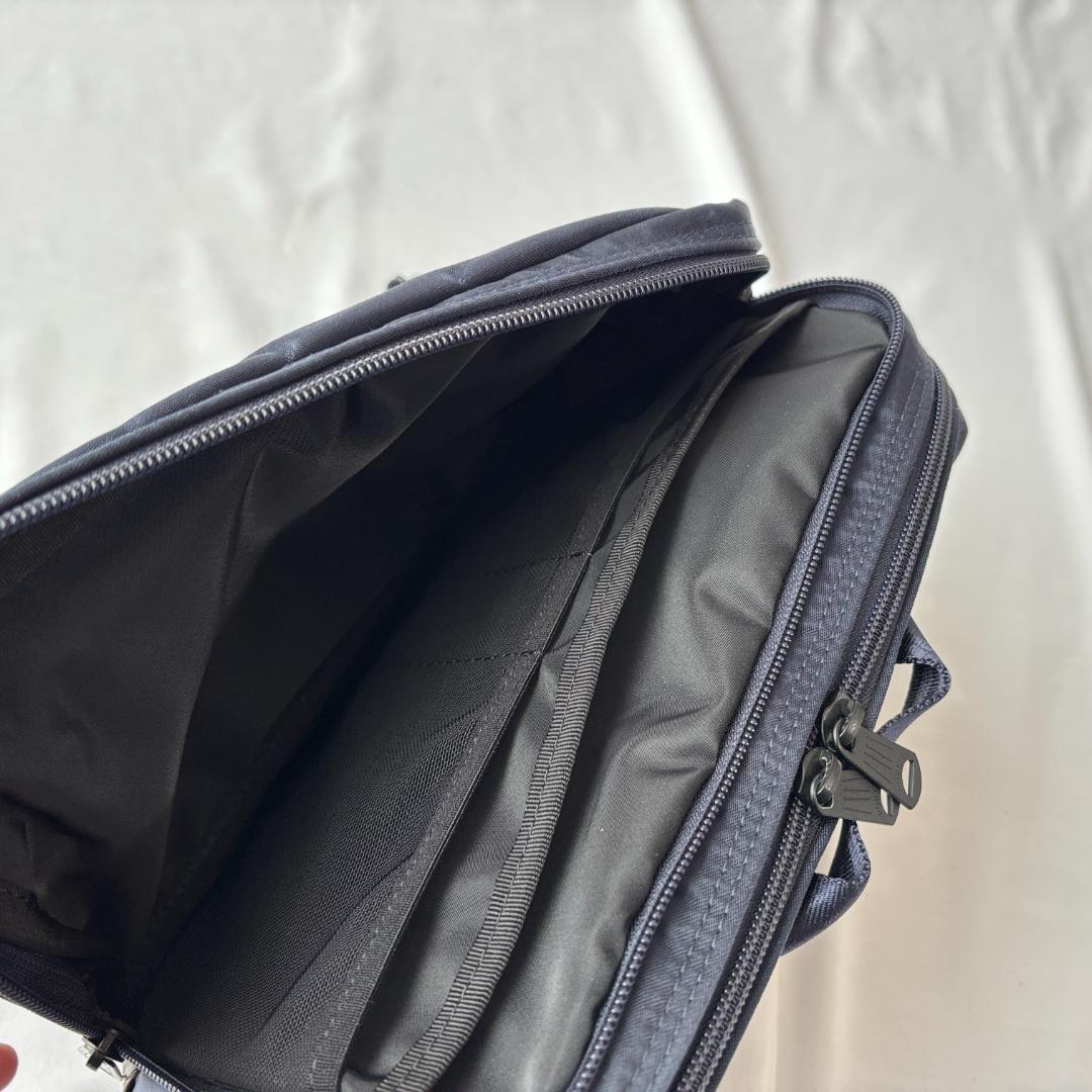 極美品 ポーター ストーム ショルダーバッグ 2層 斜めがけ お洒落 ネイビー