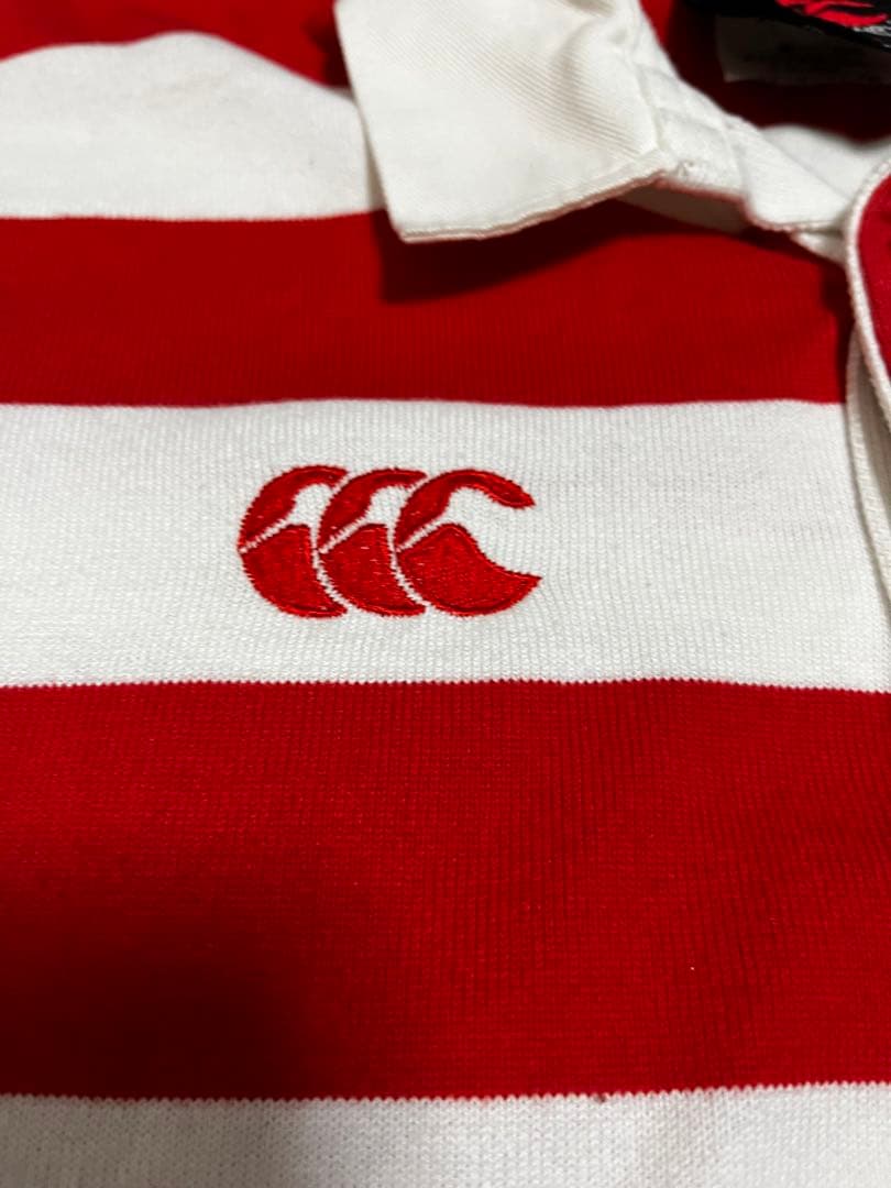 90年代ラグビー日本代表ユニフォーム女性キッズ古着カンタベリー　ヴィンテージ