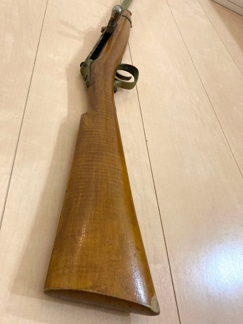 射的銃　バネ式　お祭り　縁日　アンティーク　ヴィンテージ　昭和レトロ　コルク銃