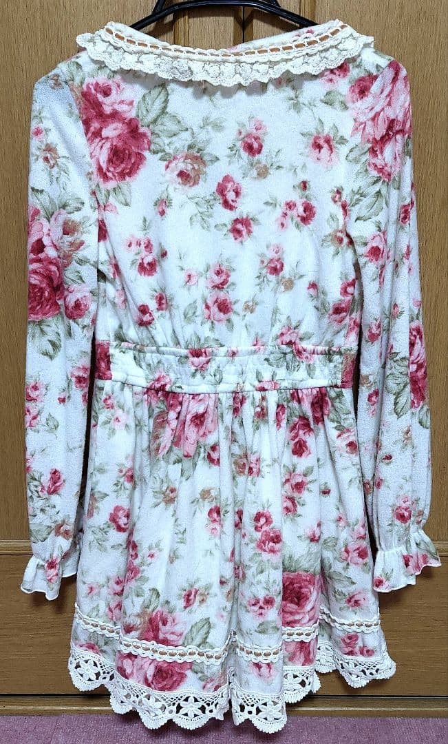 LIZLISA リズリサ 花柄 ワンピース ホワイト 姫系 平成 姫ギャル