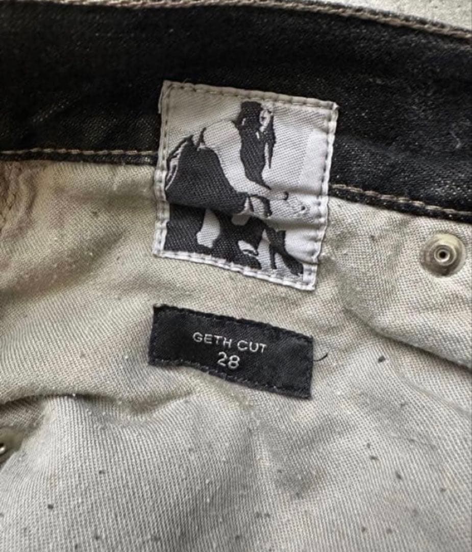 希少Rick Owens DRKSHDW \"GETH CUT JEANS\" 28