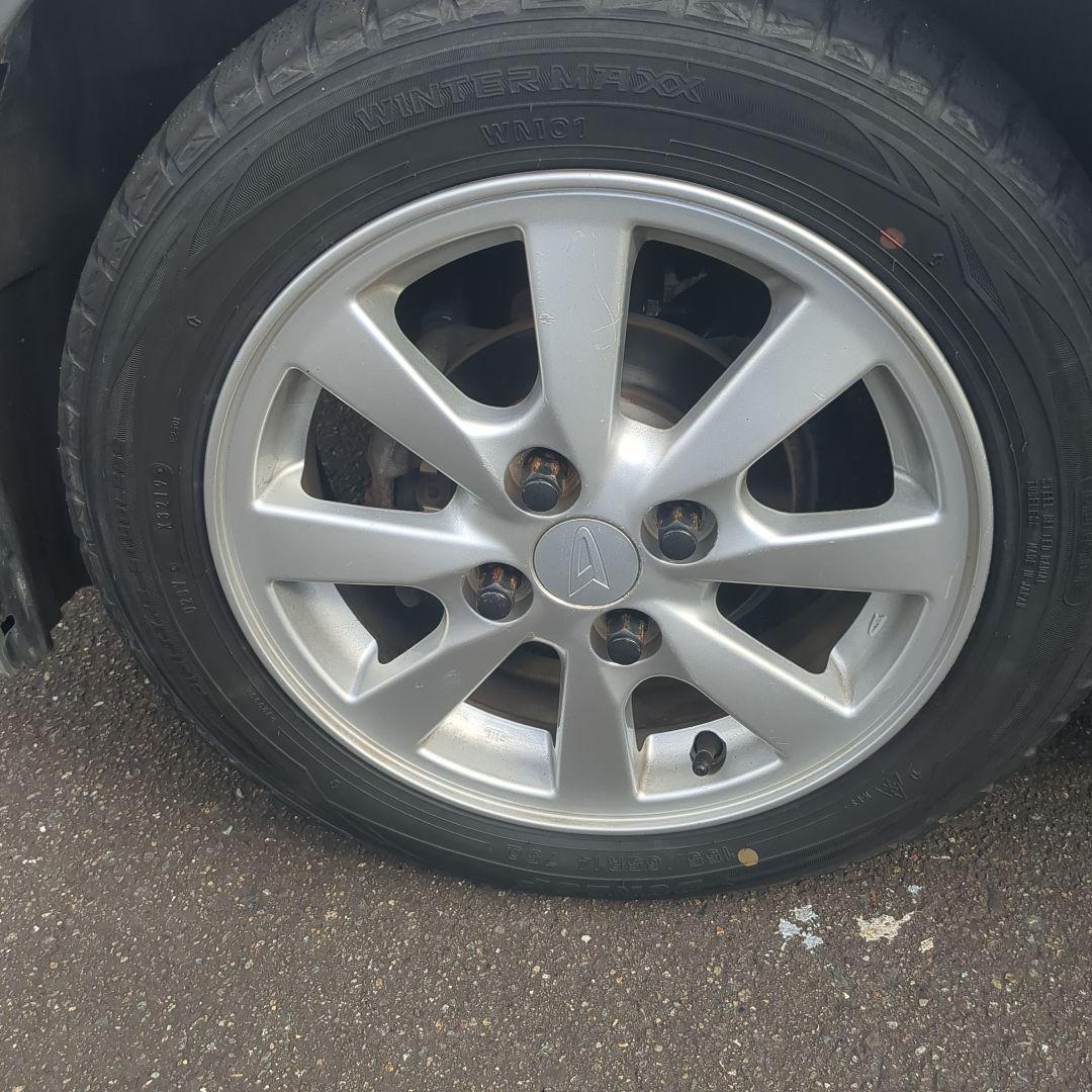 DUNLOP 155/65R14 タイヤ・ホイールセット 14インチスタッドレス