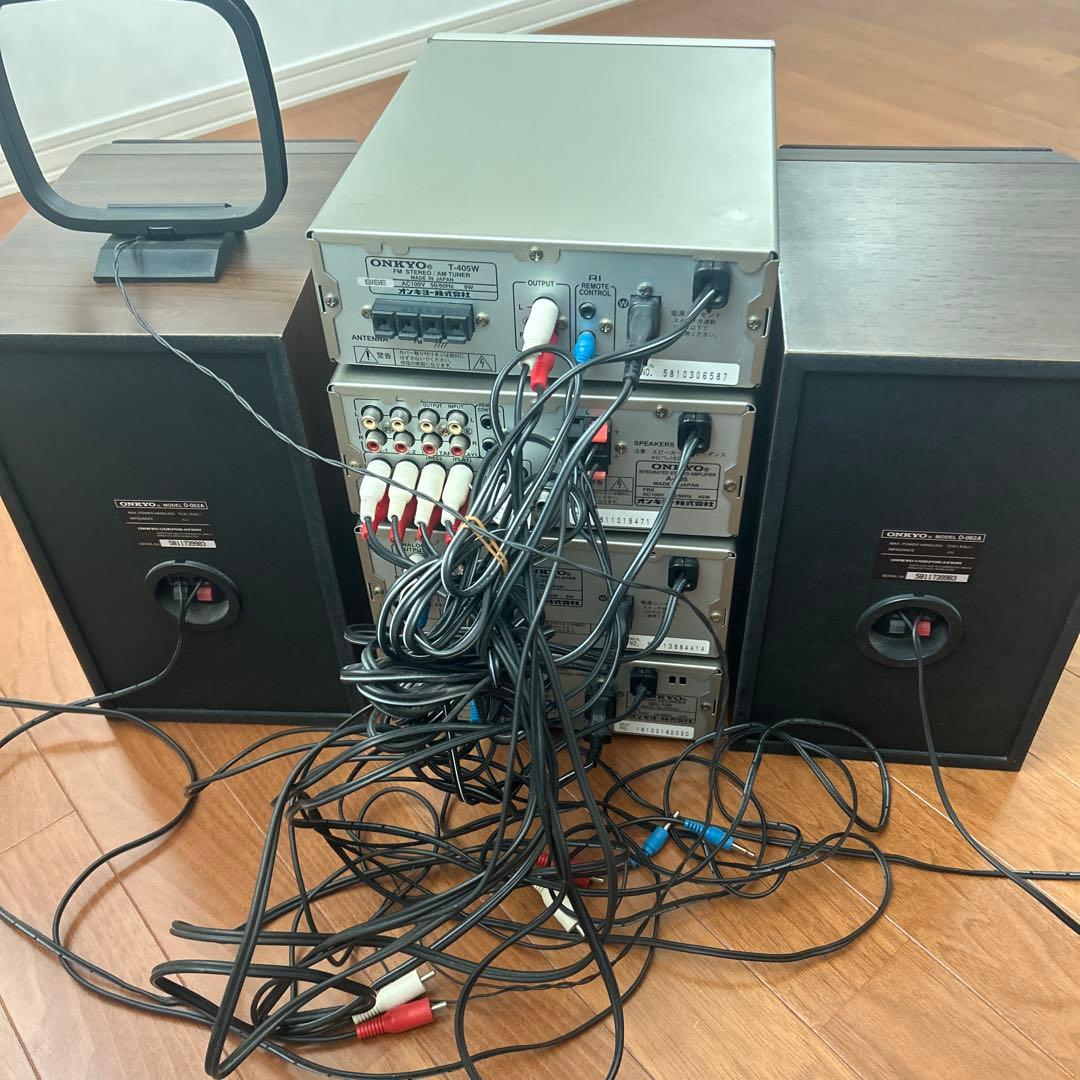ONKYO オンキョー　INTEC ミニコンポ　ジャンク