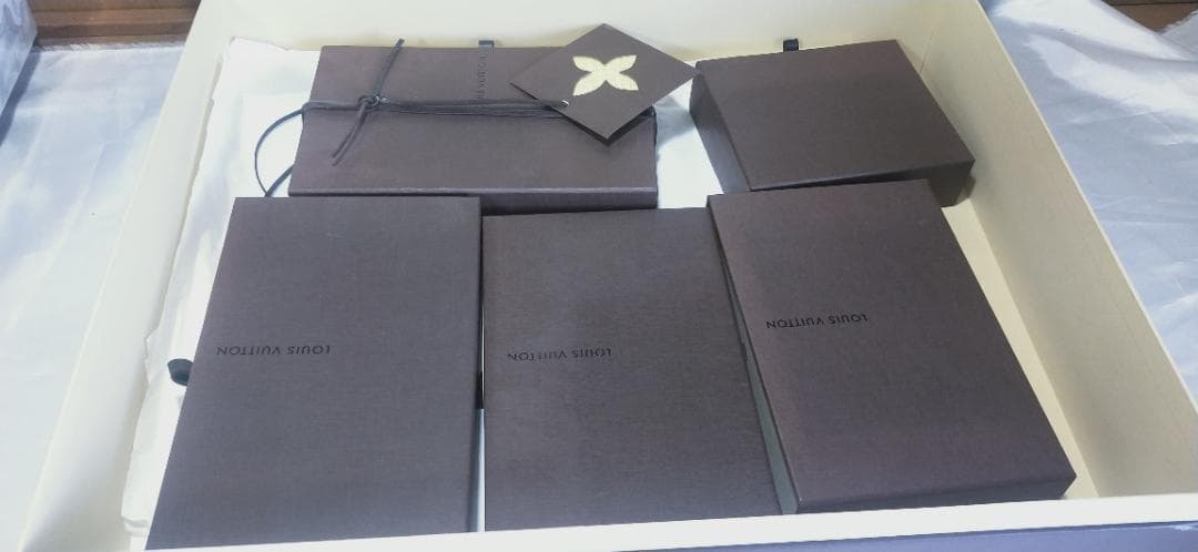 レア　大型　本物　LOUIS VUITTON　ルイヴィトン　空箱　セット