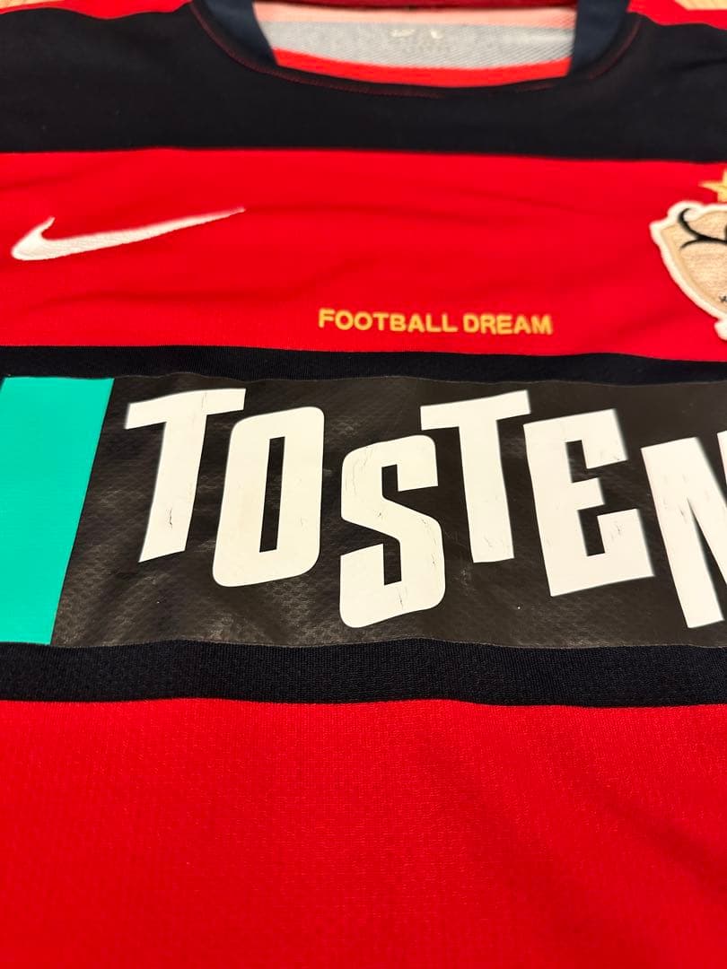 鹿島アントラーズ NIKEユニフォーム 2008-2009ACLワッペン付き