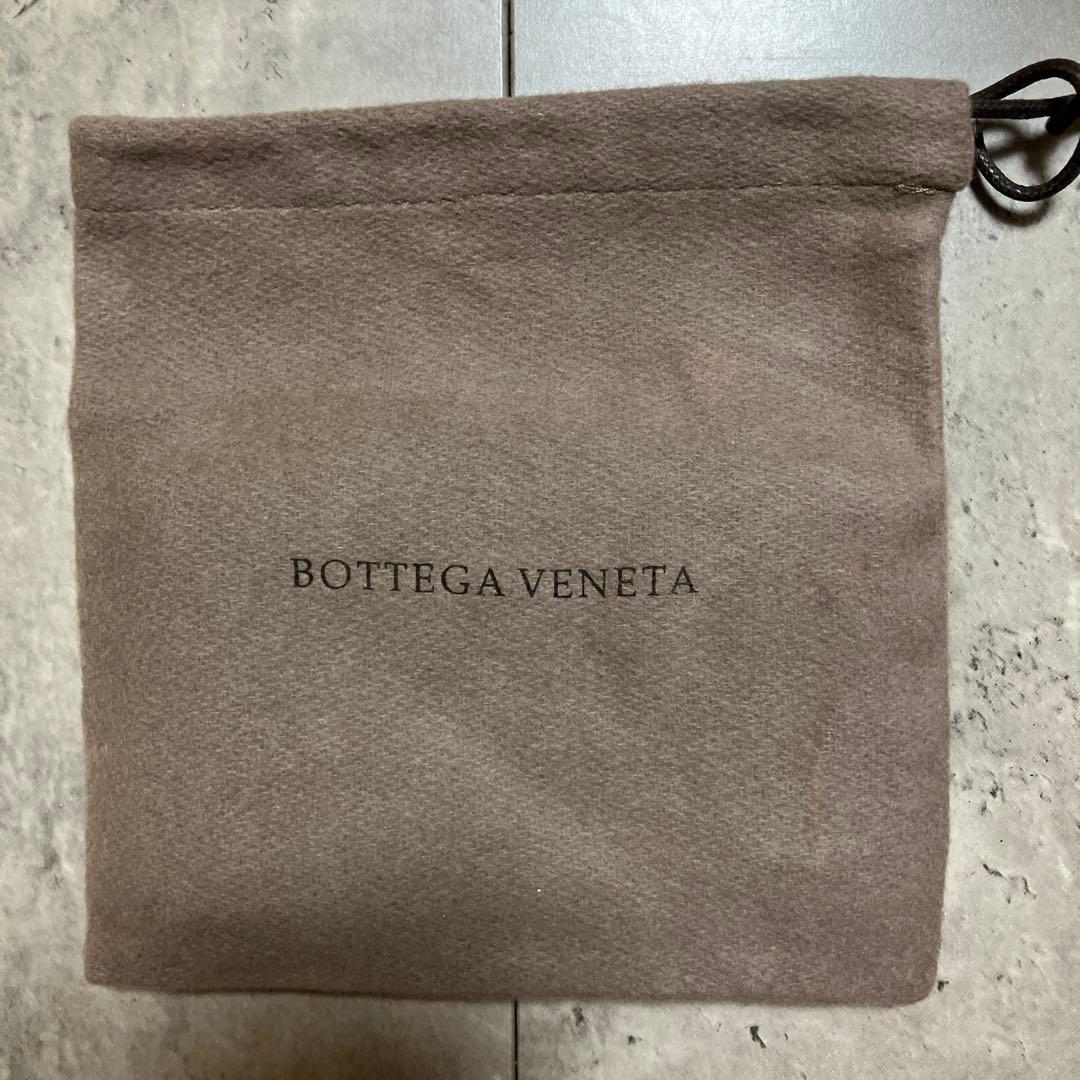 【美品】Bottega Veneta 名刺入れ イントレチャート ダークブラウン