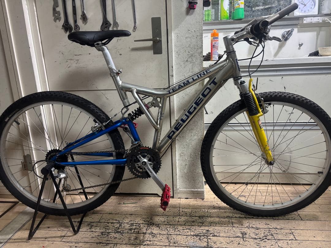 PEUGEOT TEAM LINE プジョー　フルサスマウンテンバイク