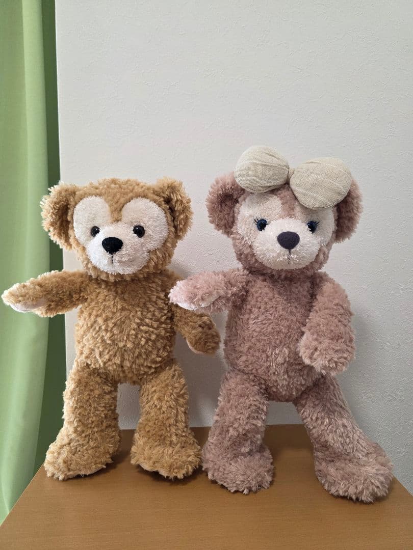 トイスケルトン入り　ダッフィー&シェリーメイ ぬいぐるみセット　Sサイズ