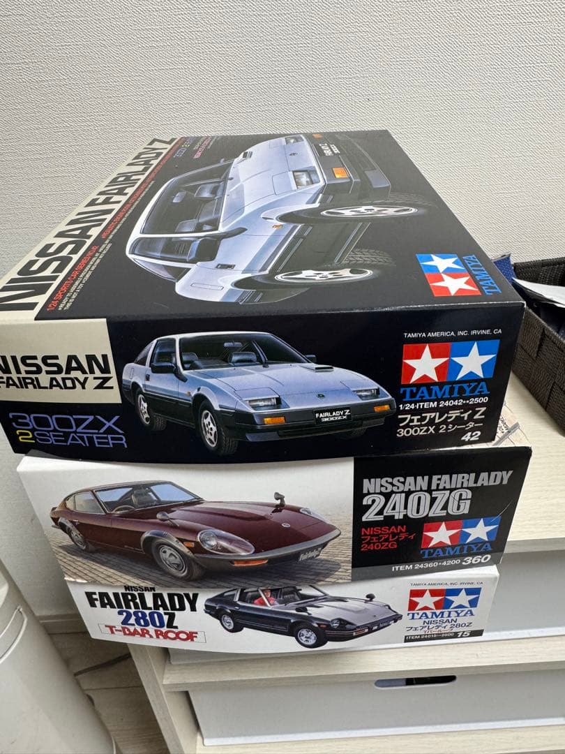 Tamiya フェアレディZ 300ZX 240ZG 240Z T 3点セット