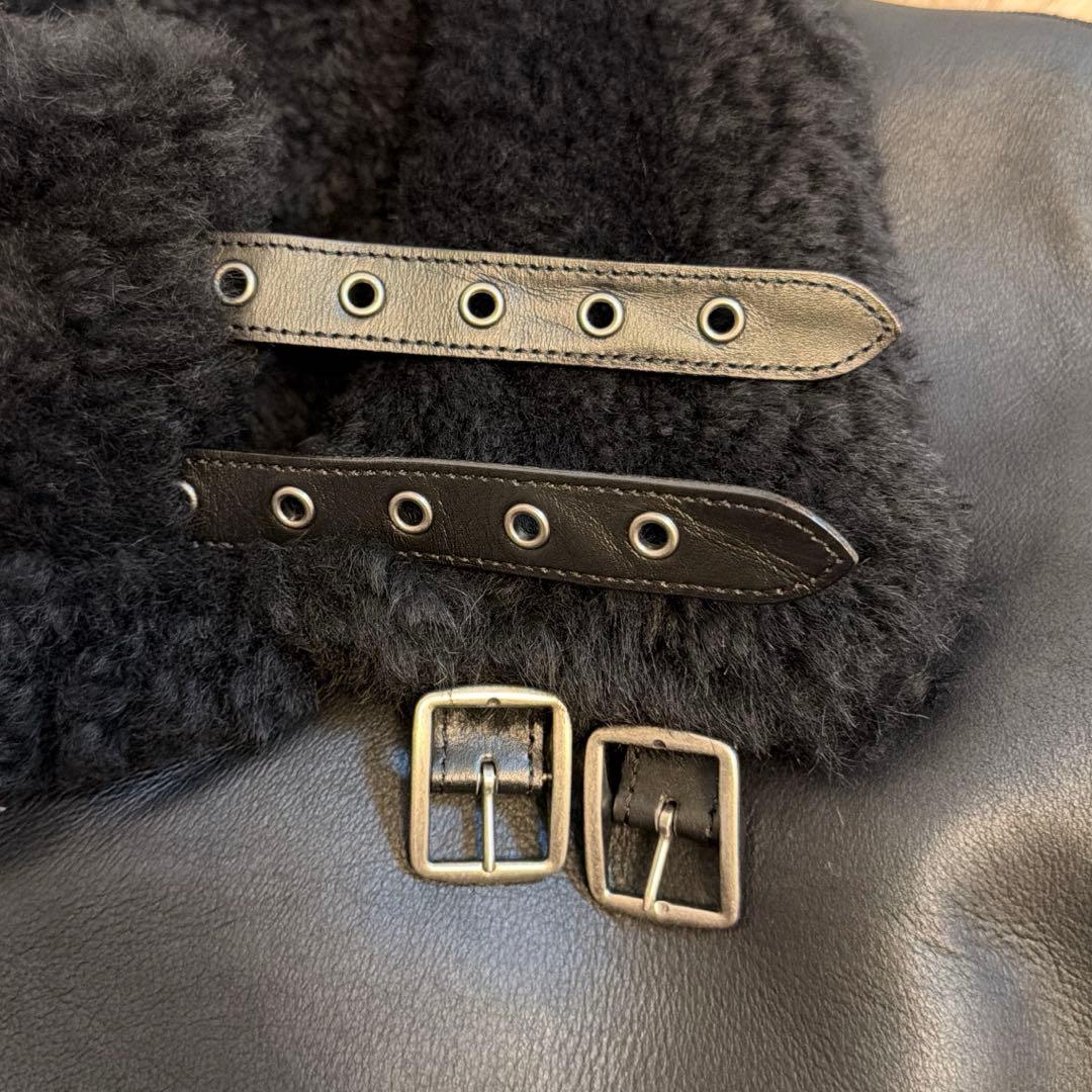 COACH リバーシブルレザーベスト