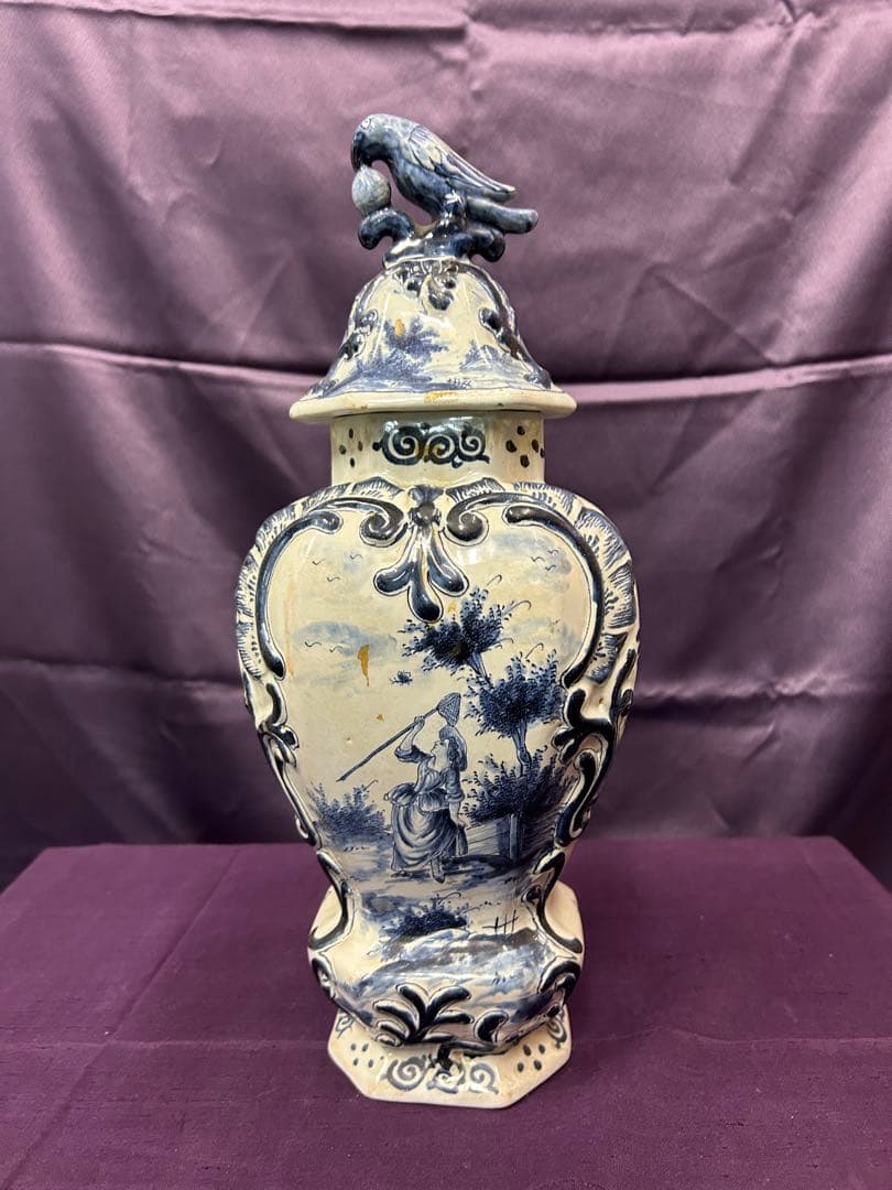 オランダで購入　デルフト焼