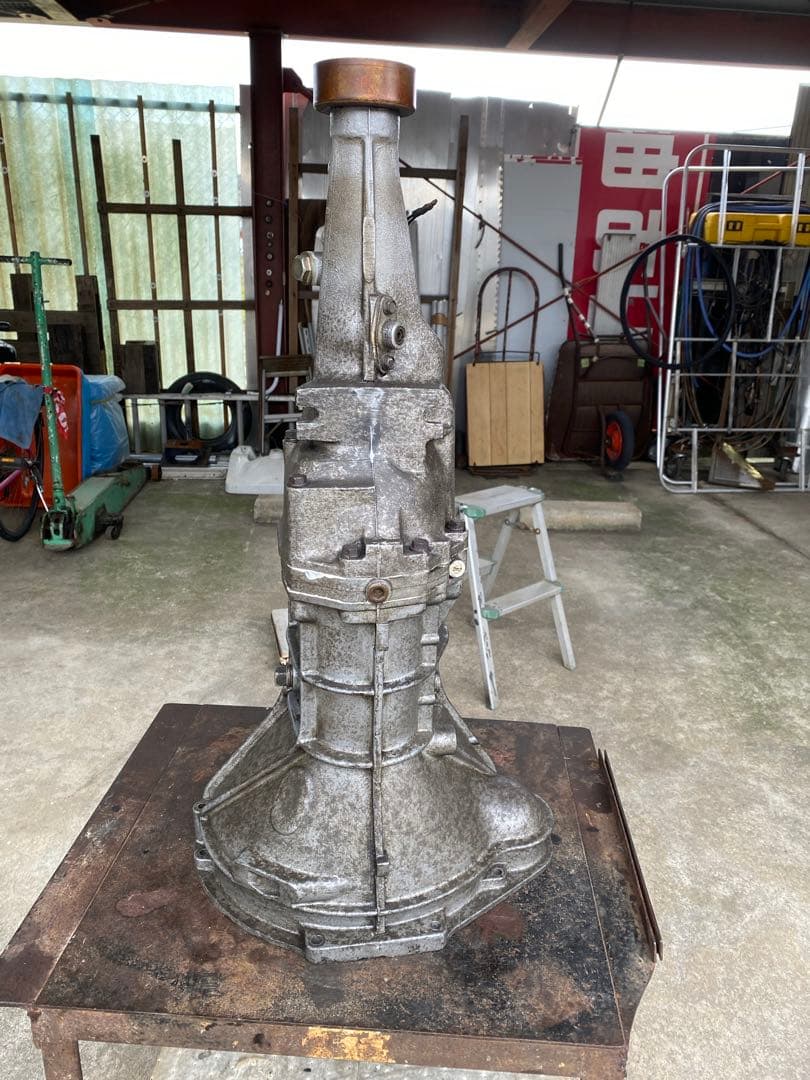 「日産サニー　A型エンジン用ミッション　ローバック５速」 脱着時　作動正常