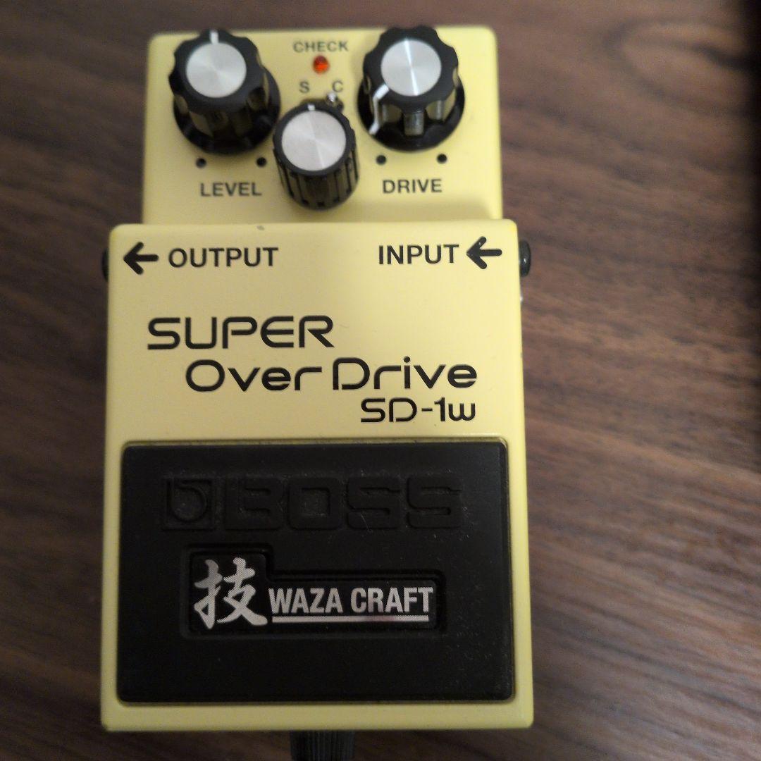 BOSS SUPER Over Drive SD-1w ギターエフェクター