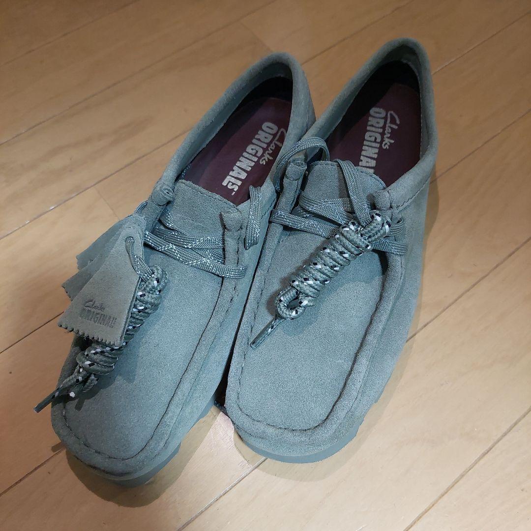 クラークス ワラビーゴアテックス