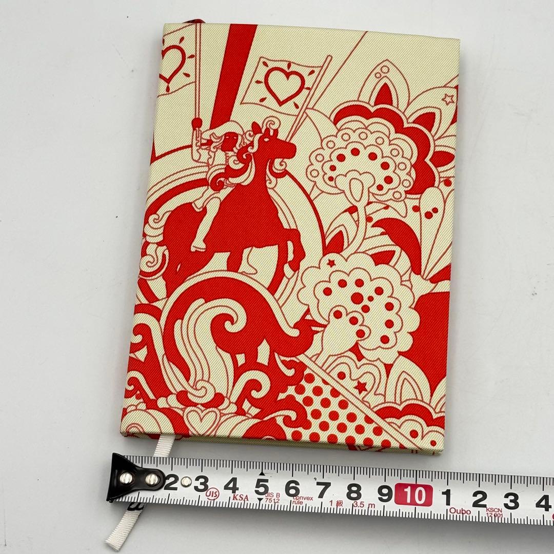 エルメス シルクノート レッド ファッション メモ帳　0512-S6036h