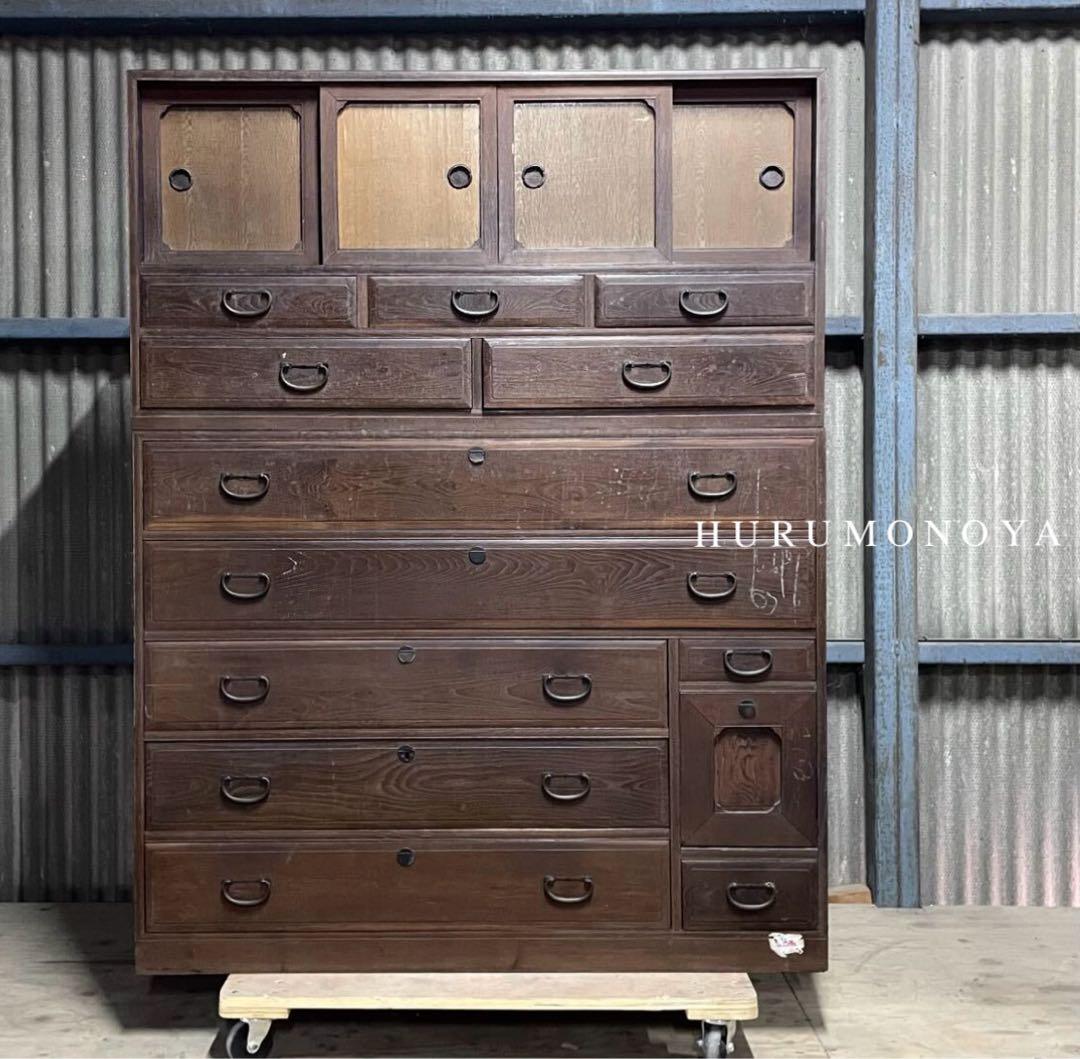 SNT927 直接取引歓迎 古家具 桐箪笥 和箪笥 古民家 昭和レトロ