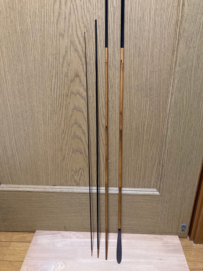 貞石匠 珍竹 9尺 和竿 へら竿 総高野竹　希少 竹竿