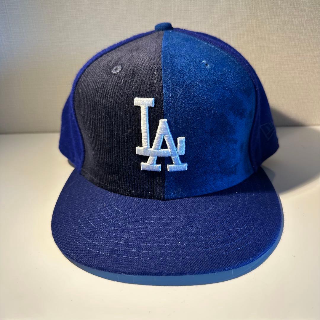 LAロゴ刺繍 NEWERA PACKER別注キャップ　LA購入　新品未使用