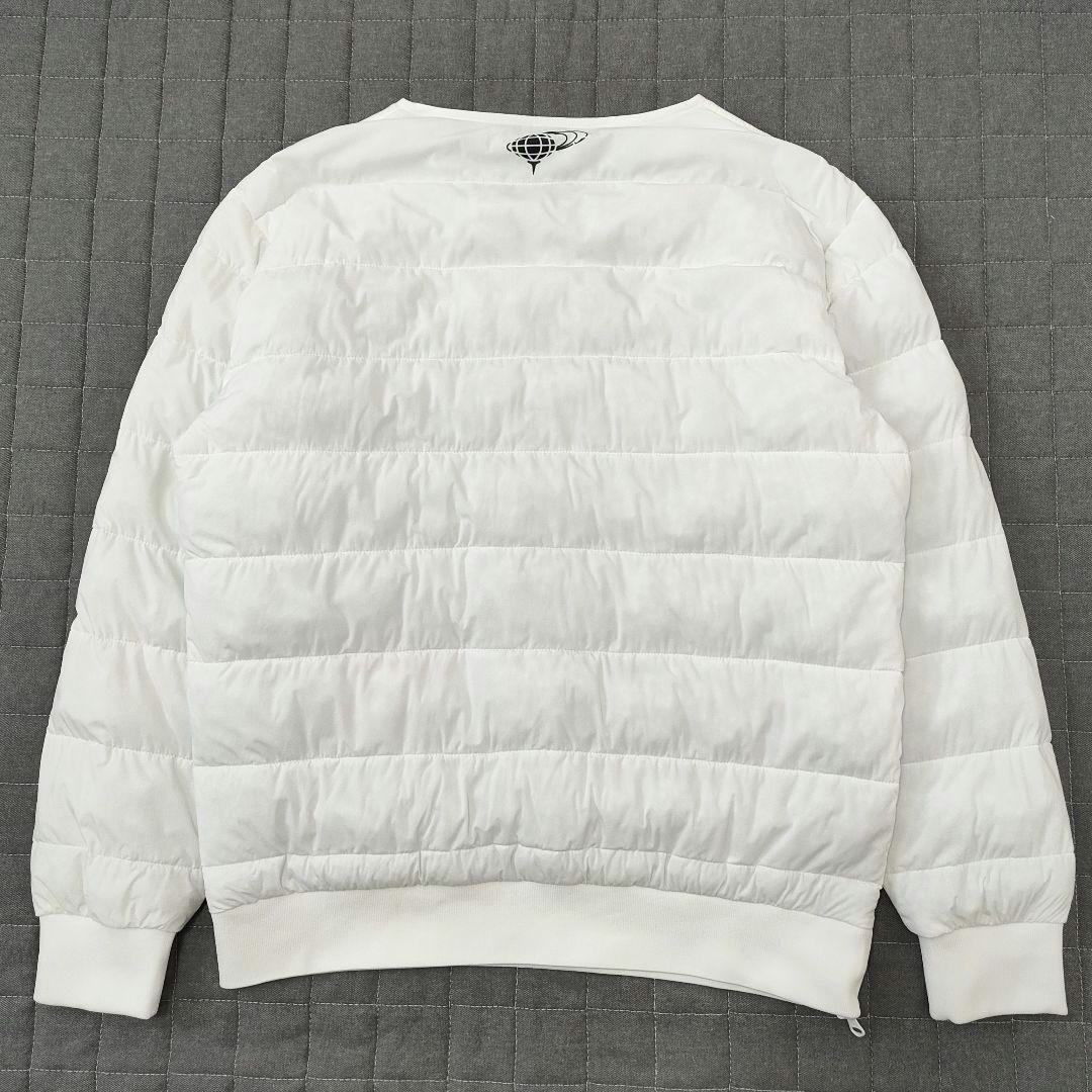 ビームスゴルフ　3way　レオフィール　中綿ブルゾン　ジャケット　高機能　白　M
