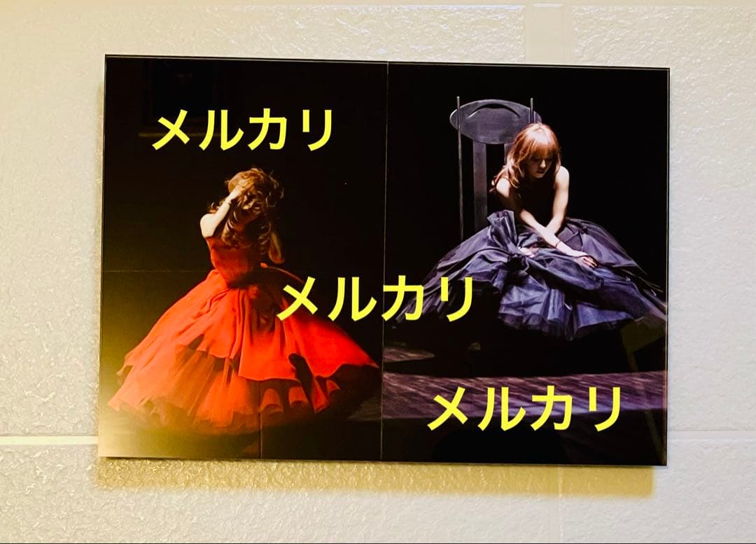 浜崎あゆみ　アクリル写真　10点限定　The Show Must Go On