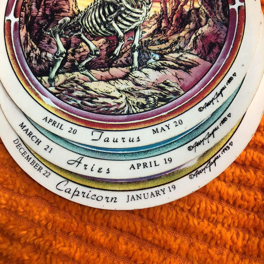 ステッカー　シール　デカール  屍　しかばね　ろっ骨　化石　まとめて　ジェスパー