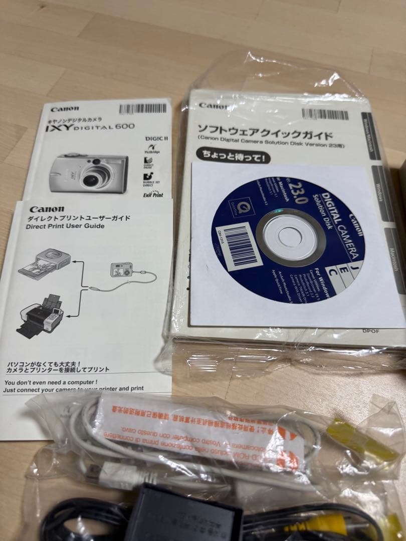 【美品】Canon IXY DIGITAL 600 本体　動作確認済み
