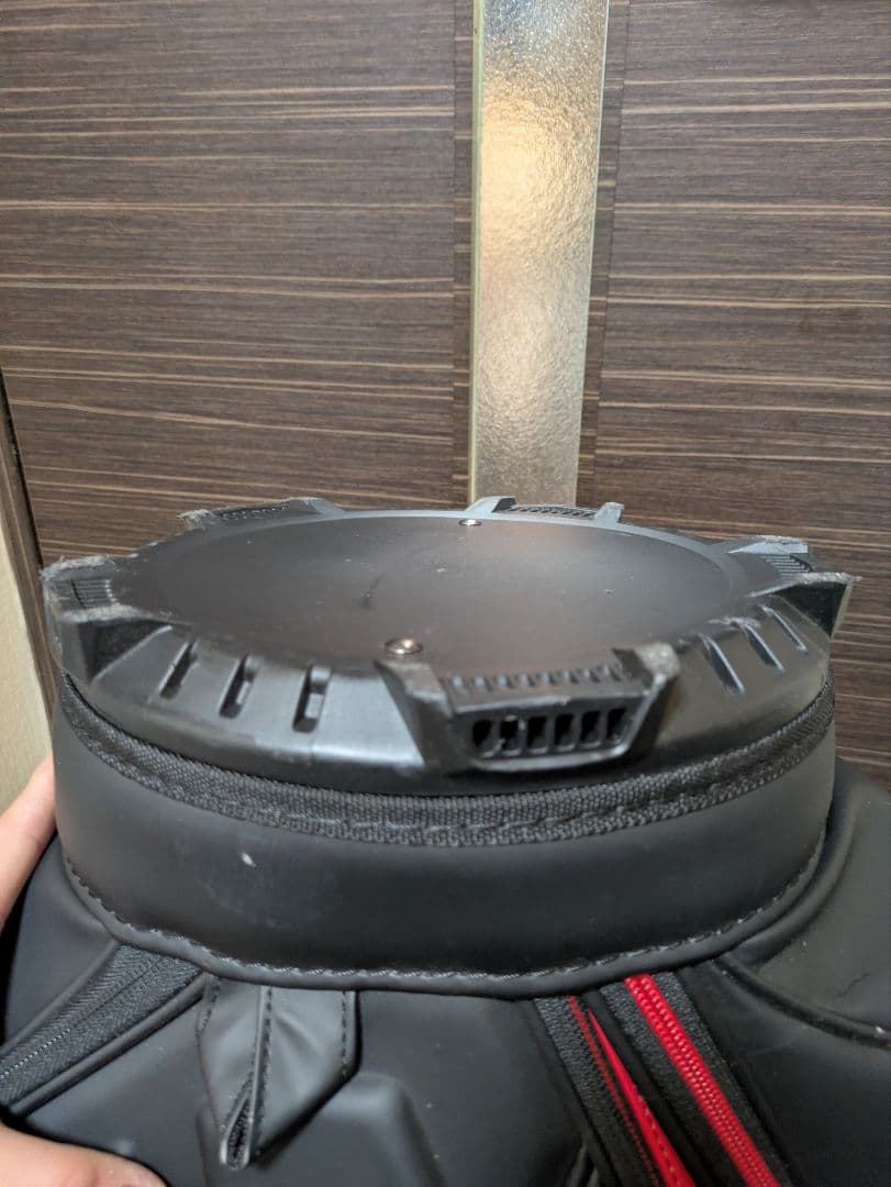 new balance ゴルフバッグ 黒/赤