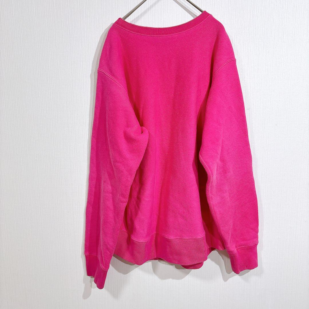 GUCCI グッチ インターロッキング　ヴィンテージ　ロゴプリント ユーズド加工