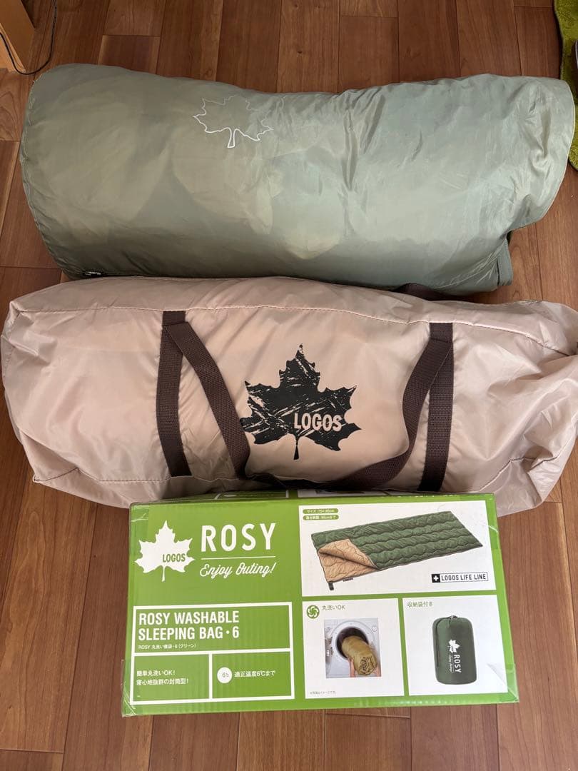 テント・タープ LOGOS ROSY WASHABLE SLEEPING BAG - 6