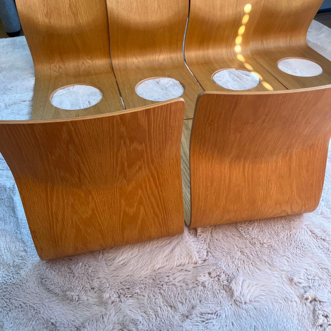 天童木工　座椅子　6脚セット　綺麗