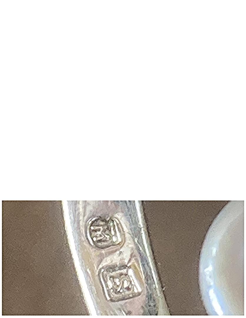 美品 ミキモト アコヤ真珠 パール ブローチ シルバー 6粒 6珠