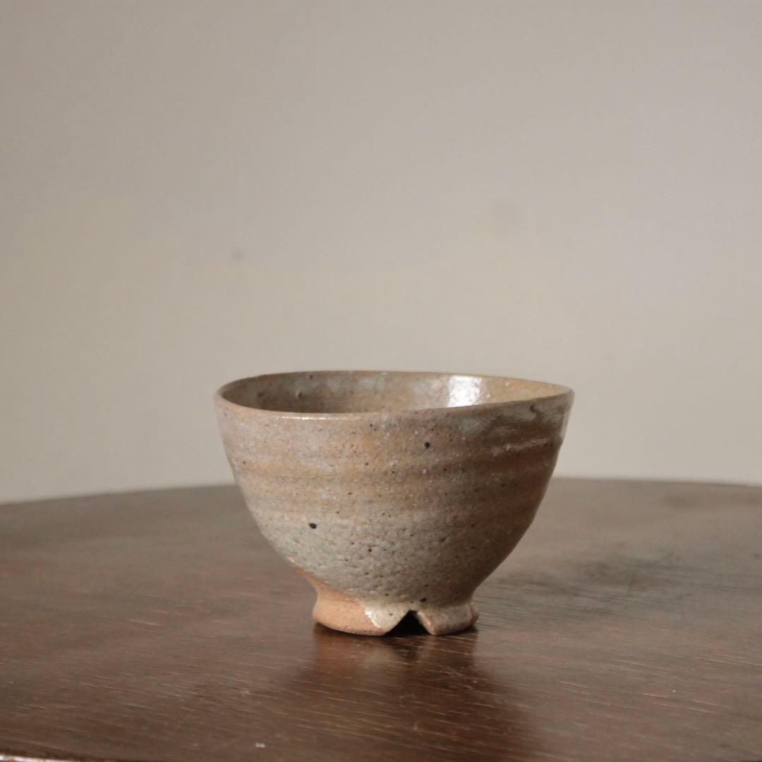 萩 灰釉 茶碗 茶道具 古道具 アンティーク 萩焼