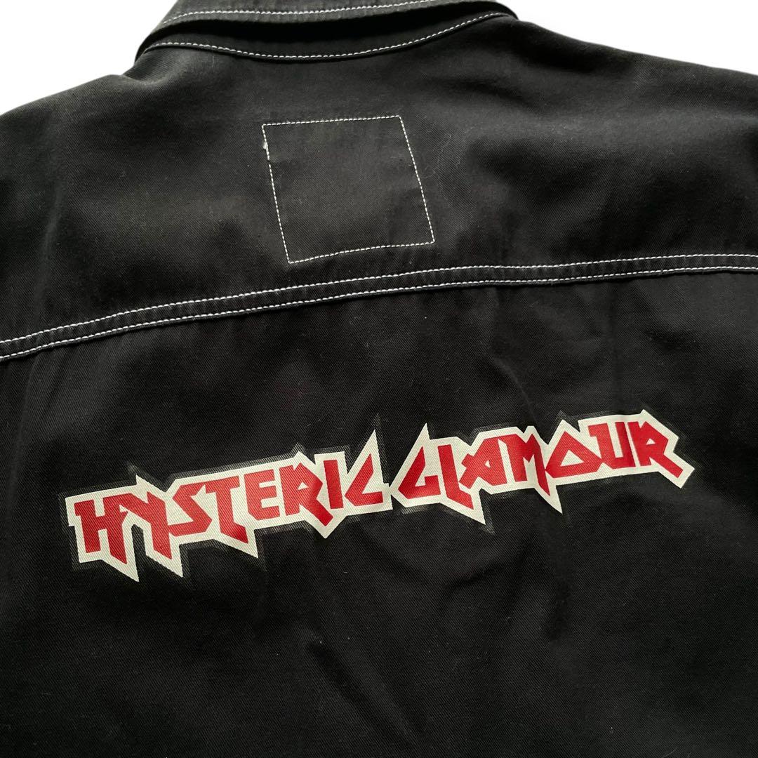 定価59,400円 美品ヒステリックグラマーワッペン デザイン ジャンプスーツM