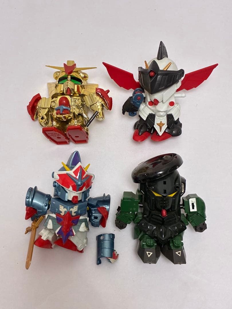希少 元祖SDガンダム 4体 BB戦士 グリーンベレー クラウンナイト等 当時物