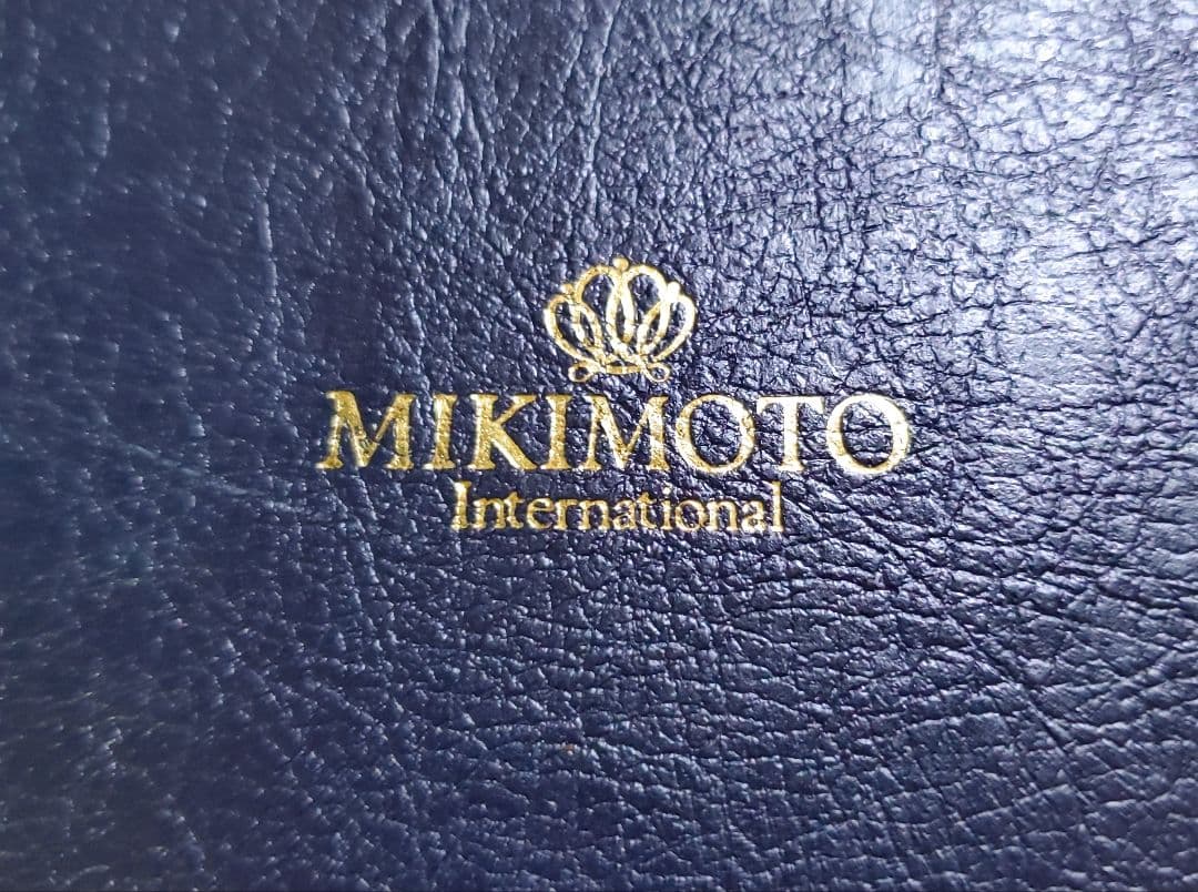 ​【未使用】MIKIMOTO ミキモト デスクペン＆スタンド パール(本真珠)付