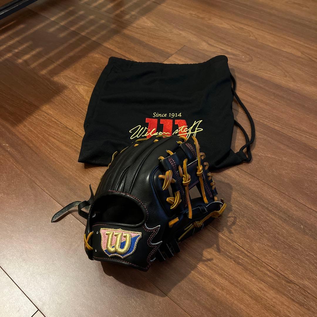 ウイルソン(Wilson) 内野手用、遊撃手　右投げ(L) ブラック　限定品