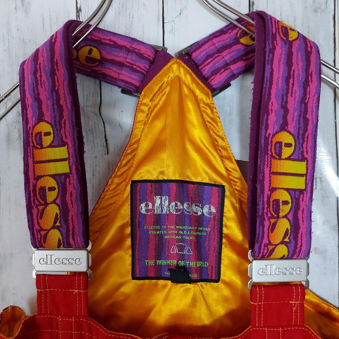 【ellesse】80s エレッセ ゴールドウィン スキーウェア 上下セット L